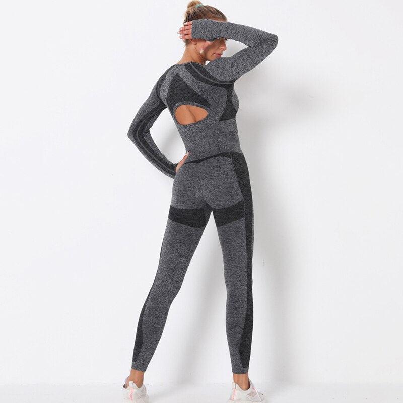 Seamless Yoga & Fitness Clothing Set