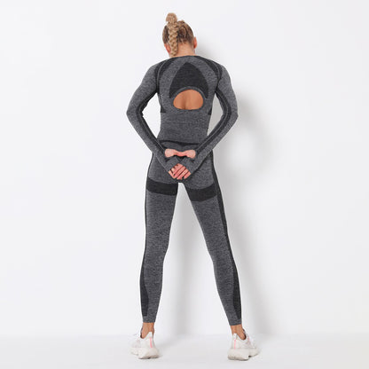 Seamless Yoga & Fitness Clothing Set