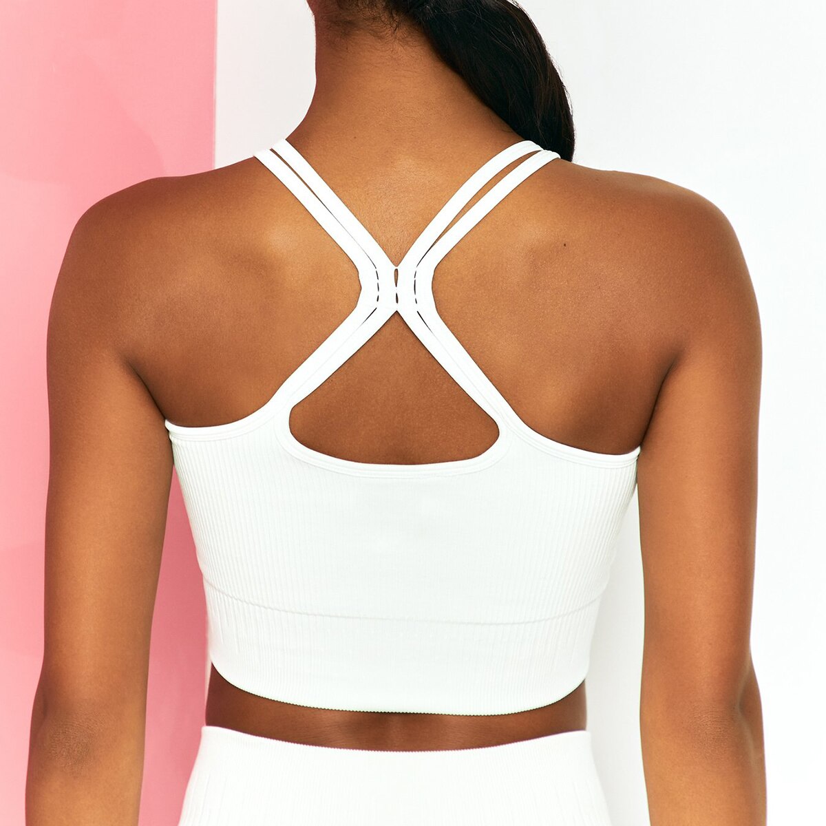 Sleeveless Running & Yoga Crop Top