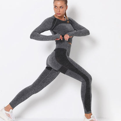 Seamless Yoga & Fitness Clothing Set